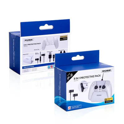 Dobe 8 in 1 Pack For PlayStation 5 PS5 Controller DOBE