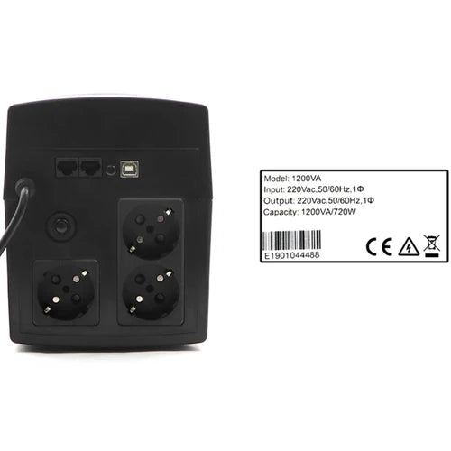 Hawk 1200VA Backup UPS HAWK