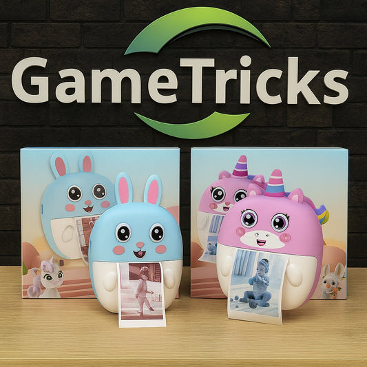 Portable Mini Camera Toys Kids Photographic Camera Print Instant Camera