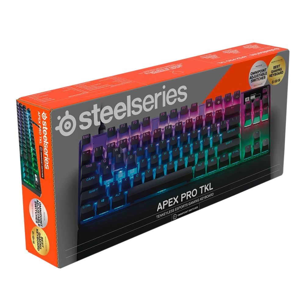 SteelSeries Apex Pro TKL Wired Mechanical Gaming Keyboard 2023 STEELSERIES
