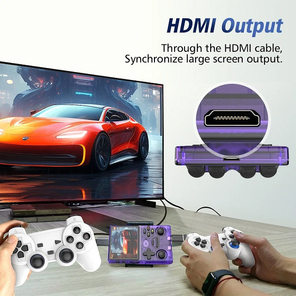 M18 Pro Portable game console with controls combo player as handheld and TV consoles with 10000 games