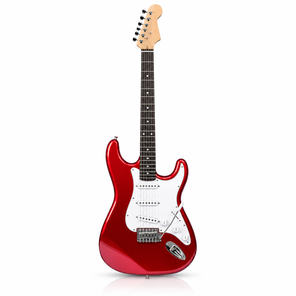 Special Red Color Electric Guitar To start Learning 39" with Bag