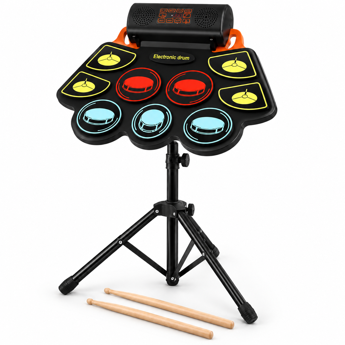 Conqueror Electronic Silicon Roll Up Drum Set Conqueror