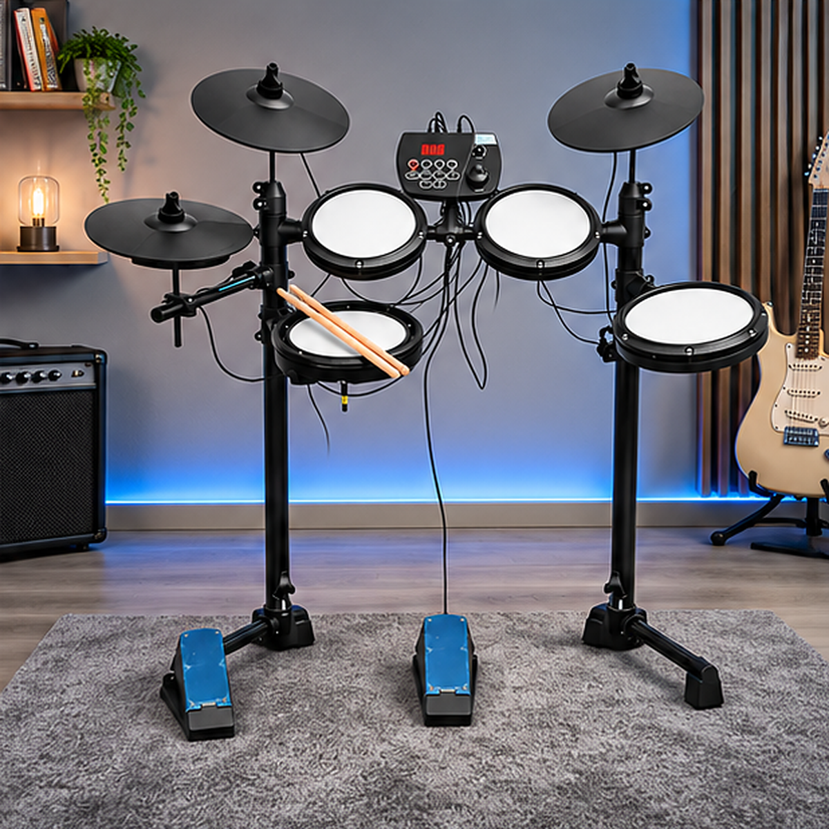 PurlWey P10E 4pieces Digital Drums PurlWey