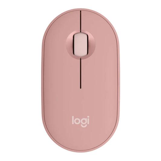 Logitech M350 Pebble Wireless Silent Mouse with Bluetooth or 2.4 GHz Receiver