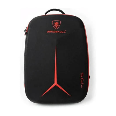 DeadSkull PS5 Backpack Large Capacity Travel Case for Ps5 Console, Storage for Controller, Game Discs, and Gaming Accessories DEADSKULL