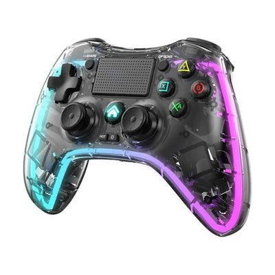P05 Ergonomic RGB Wireless Controller with Turbo Function and Back Buttons for PS3, PS4, PC, Mobile Phones & Nintendo Switch IPLAY