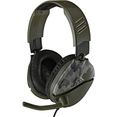 Turtle Beach Recon 70 Green Camo Gaming Headset Turtle Beach