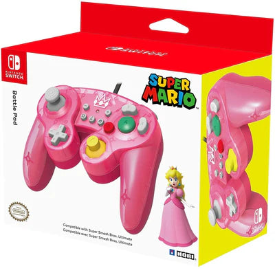 HORI Nintendo Switch Battle Pad Controller - Princess Peach HORI