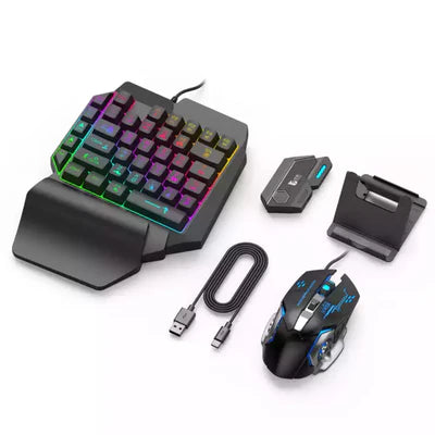 MIX se 4 in 1 Gaming Combo Keyboard & Mouse For Android Mobiles & Tablets MIX se