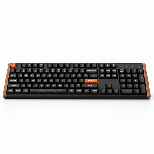 Keychron K10 HE Full-Size Wireless Magnetic Gaming Keyboard – Black, Gateron Nebula Keychron