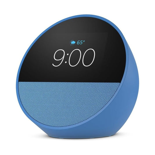Amazon Echo Spot (2024) – Smart Alarm Clock with Alexa, Color Display & Premium Sound - gametricks