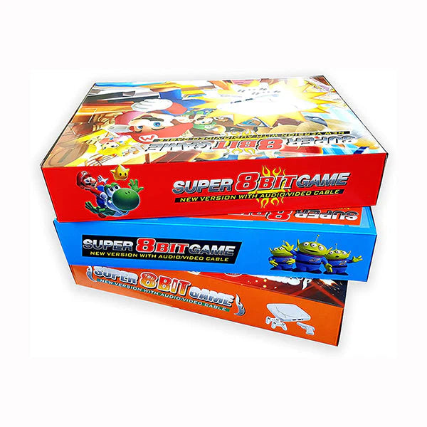 PS1 retro replica 8 bit console with 300+ games and a gun