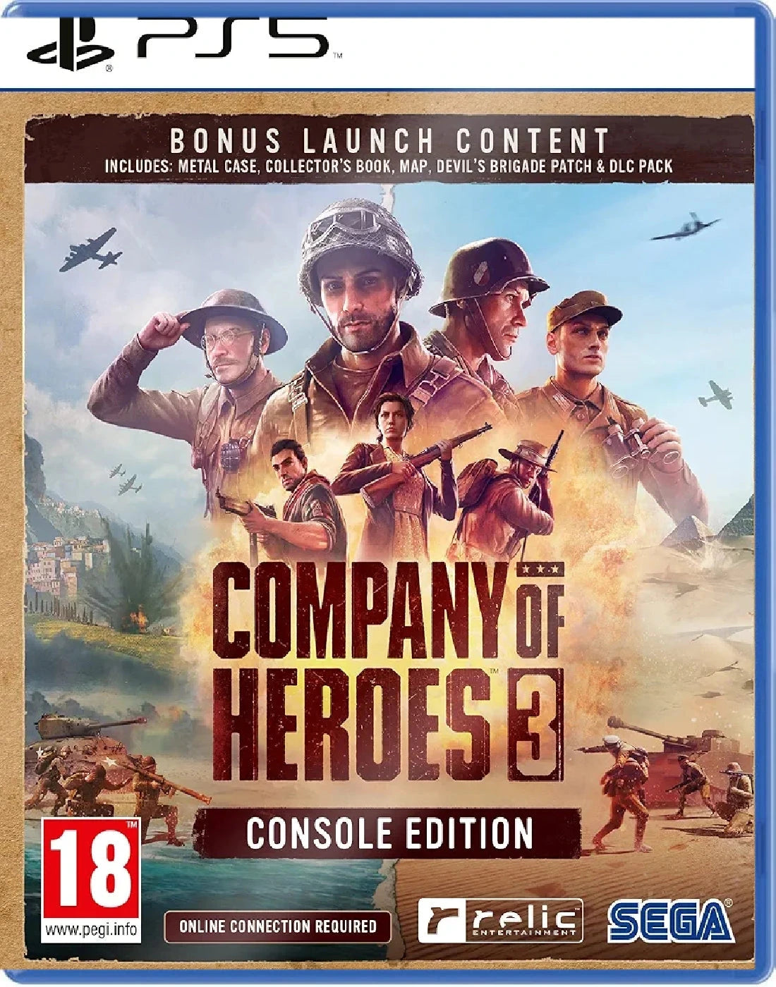 Company of Heroes 3 Launch Edition - PlayStation 5 | PS5 front cover
