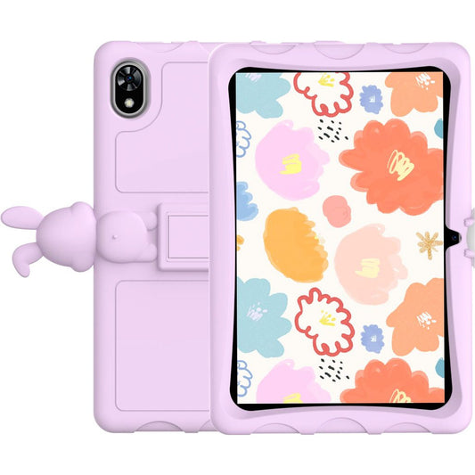 DOOGEE U9 Kid Macaron Purple true portrait front hero on white background