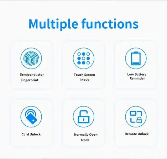 Smart Door Lock D-65 Biometric Fingerprint with Keyless Entry TUYA