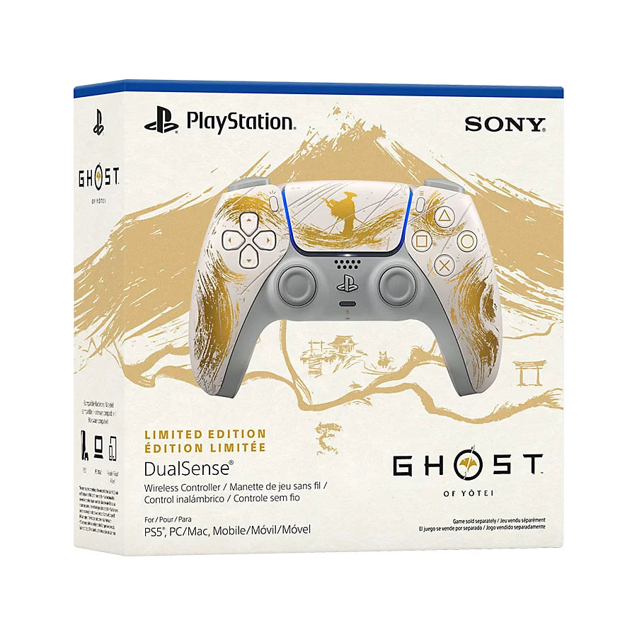 PlayStation 5 DualSense Wireless Controller - Ghost of Yotei Gold Limited Edition