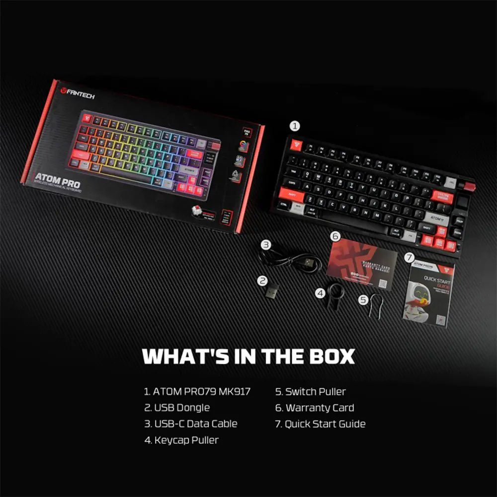 Fantech MK917 ATOM PRO79 Tri - Mode - gametricks