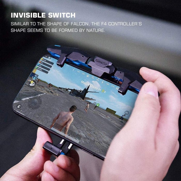 Gamesir F4 Falcon Mobile Gaming Controller Triggers For Android iOS Device - gametricks
