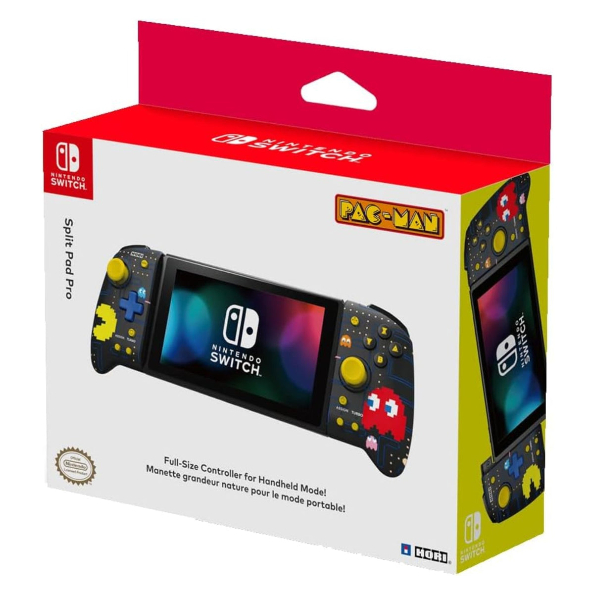 Hori Split Pad Pro Handheld Controller For Nintendo Switch & Nintendo Switch Oled - Pac-Man