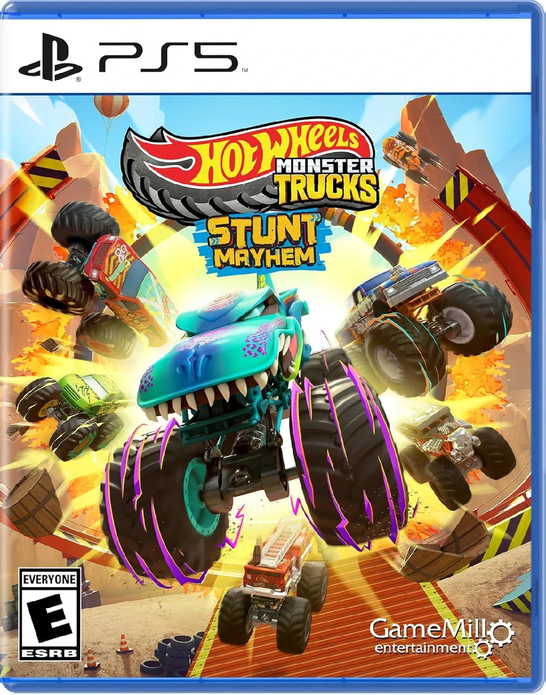 Hot Wheels Monster Trucks: Stunt Mayhem - PlayStation 5 | PS5 front cover