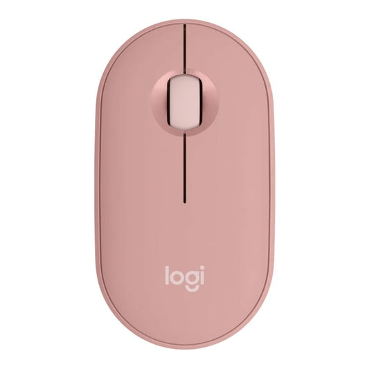 Logitech M350 Pebble Wireless Silent Mouse with Bluetooth or 2.4 GHz Receiver - gametricks