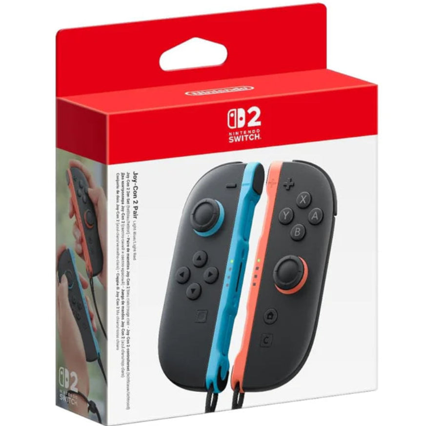 Nintendo Joy-Con 2 Pair, Light Blue and Light Red NINTENDO