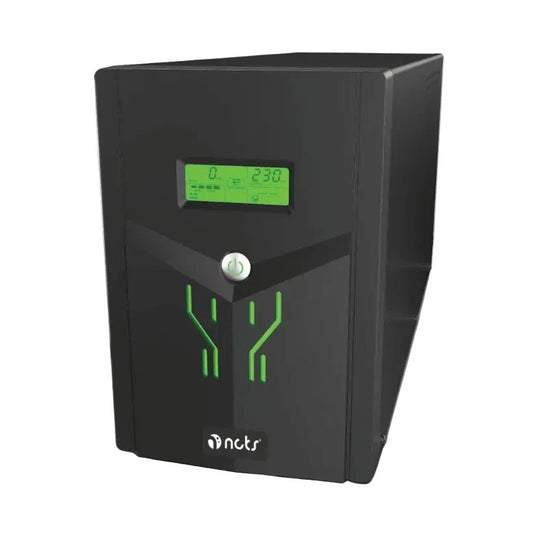NCTS QSTROM PRO 3000VA/1800W Line Interactive UPS with AVR - gametricks