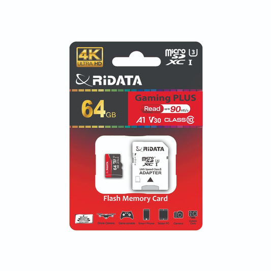 Ridata Micro SD 64/128/256GB fast storage - gametricks