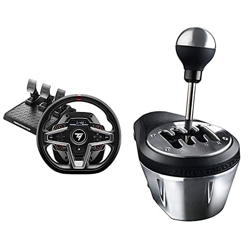 Thrustmaster T248 Racing Ultimate Pro Gaming Wheel With Shifter Bundle