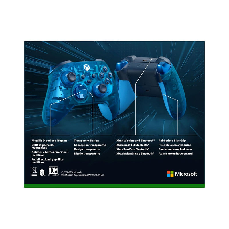 Xbox Wireless Controller - Sky Cipher Special Edition for Xbox Series X|S, Xbox One, and Windows Devices MICROSOFT