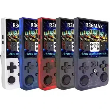 R36 Max (2025) 4inch IPS 21000+ Games Video Handheld Game Players 4000mAh OS Linux System Hand Retro Game Console R36 Max