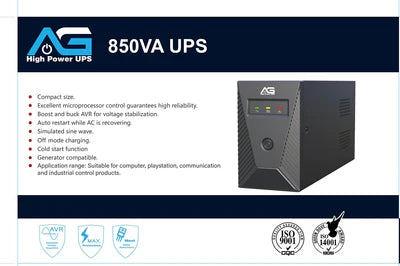AG 850VA Backup UPS BLUETECH