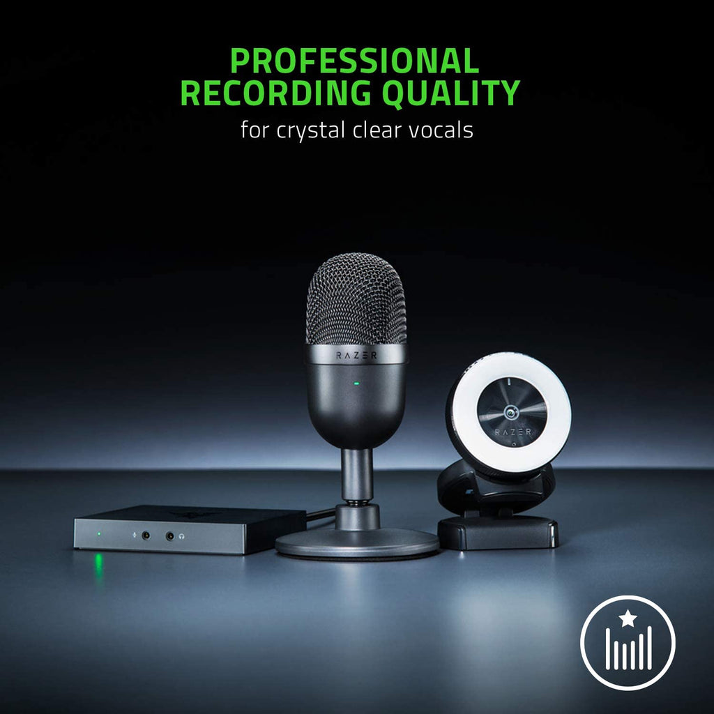 Razer Seiren Mini USB Streaming, Gaming Microphone - Black