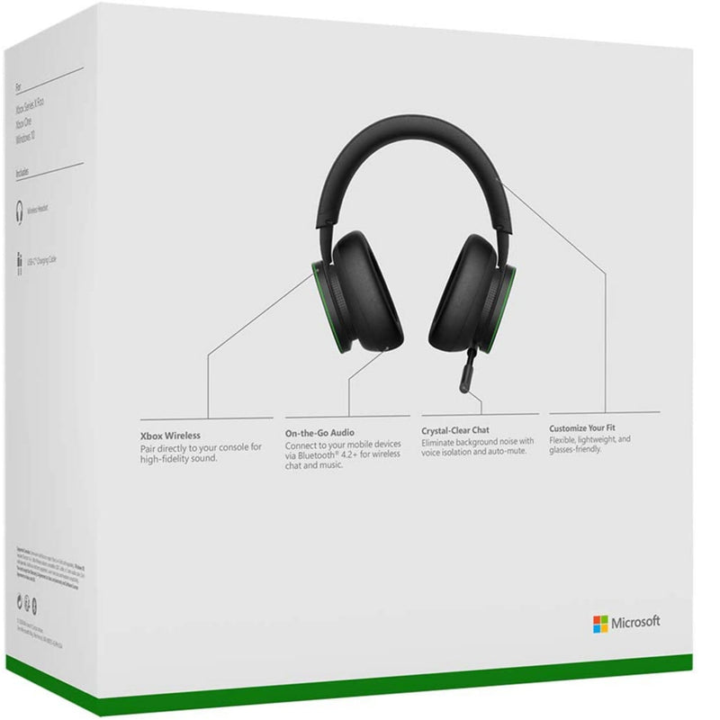 Microsoft Xbox Wireless Headset for Xbox Series X|S, Xbox One, and Windows 10 Devices MICROSOFT
