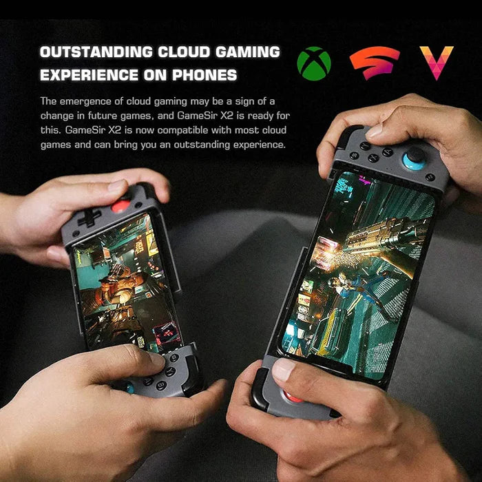 GameSir X2 Bluetooth Wireless Mobile Game Controller, Type-C Port, Custom Turbo Key, Bluetooth 5.0 Support Android/iOS Devices GAMESIR