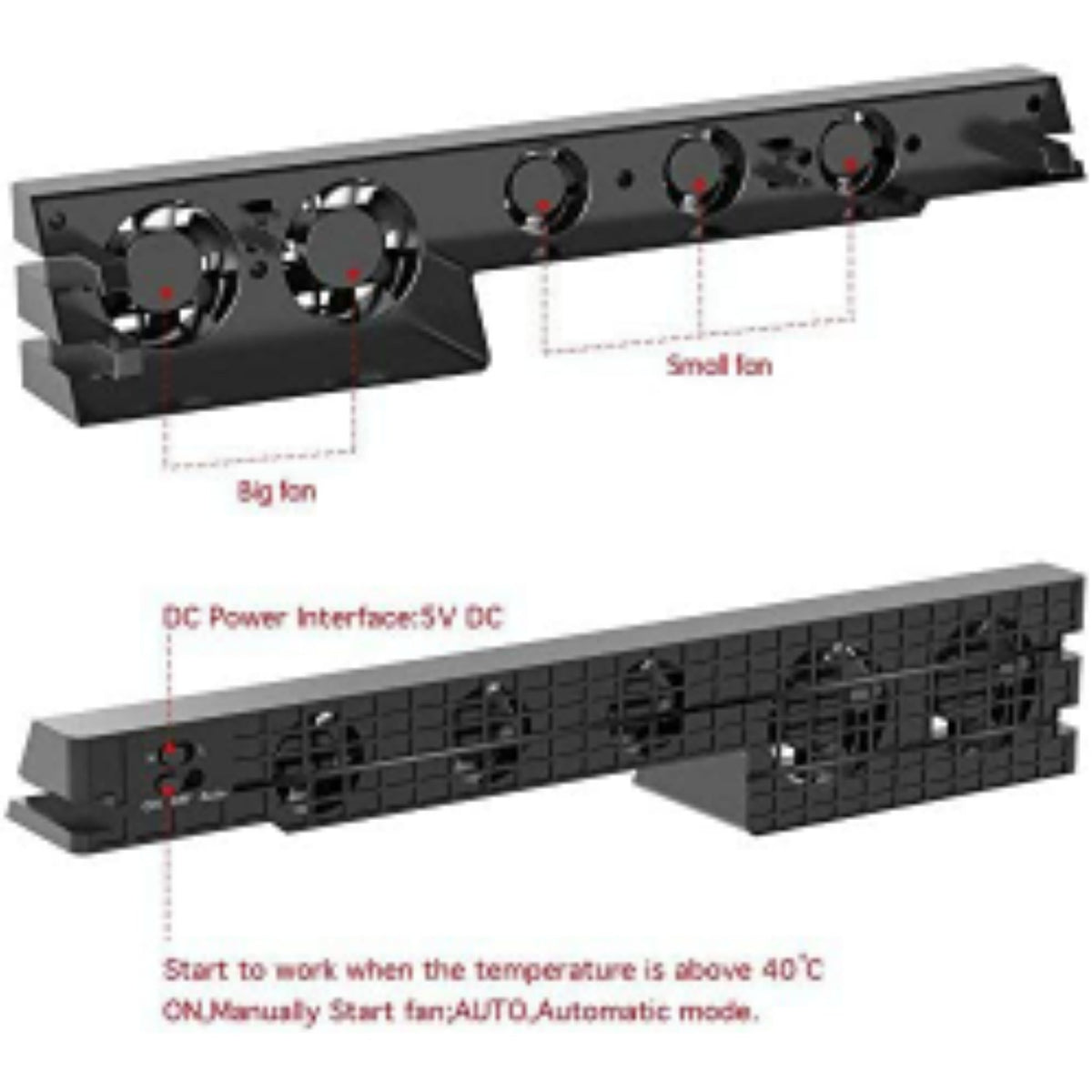 Dobe Cooling Fan for PlayStation 4 Pro DOBE