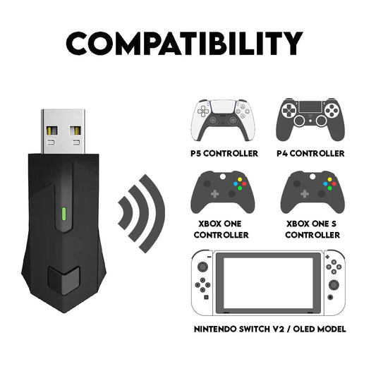 Lucky Fox Wireless Controller Adapter for Nintendo Switch LUCKY FOX