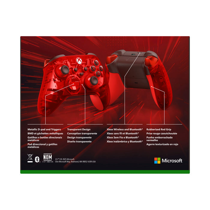Xbox Wireless Controller - Pulse Cipher Special Edition for Xbox Series X|S, Xbox One, and Windows Devices MICROSOFT