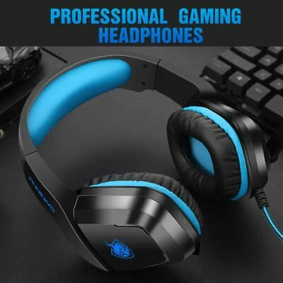 PHOINIKAS H1 Gaming Headset - Blue PHOINIKAS