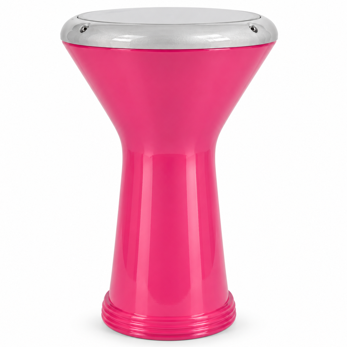 Small metal darbuka for kids 25x16 cm - Pink