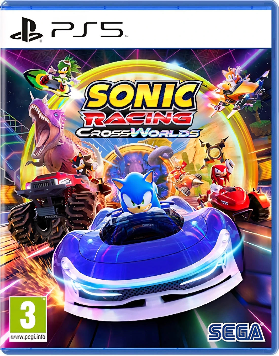 Sonic Racing: CrossWorlds - PlayStation 5 | PS5 front cover