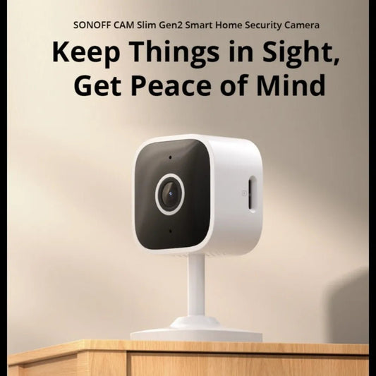 SONOFF CAM Slim 2nd Gen Smart Security Camera WiFi HD Indoor - gametricks