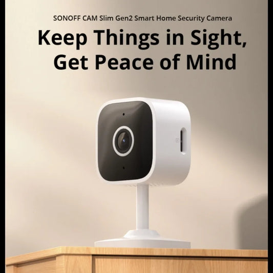 SONOFF CAM Slim 2nd Gen Smart Security Camera WiFi HD Indoor Sonoff