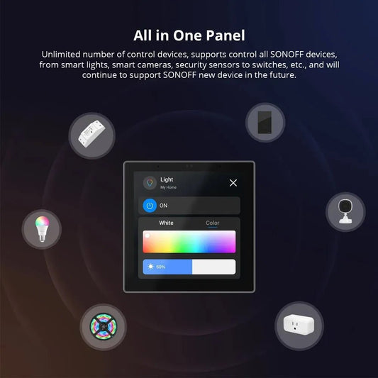SONOFF NSPanel Pro 85 Type Smart Control Panel – All - in - One Home Automation Display - gametricks
