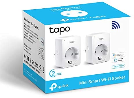 TP-Link Tapo P100 (2-Pack) Smart WiFi Plug | App Control & Voice Assistant Support - gametricks