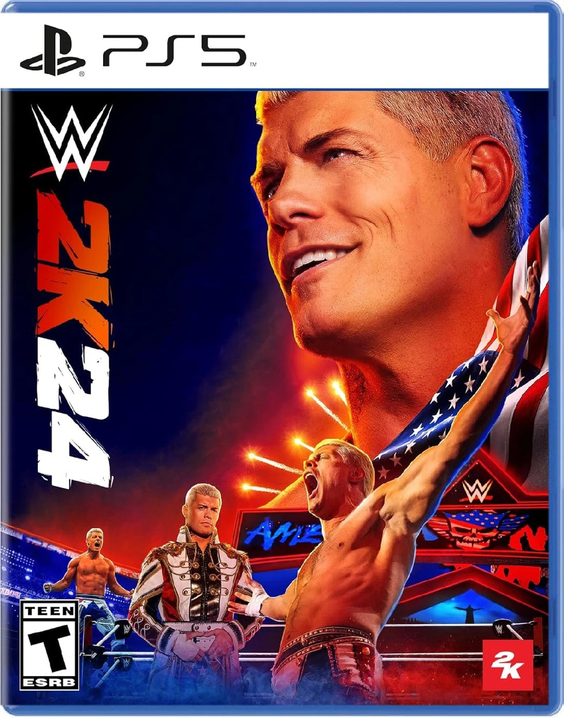 WWE 2K24 - PlayStation 5 | PS5 front cover