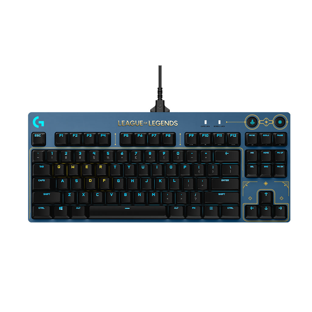 Logitech G PRO Mechanical GX Brown Tactile Switch Gaming Keyboard