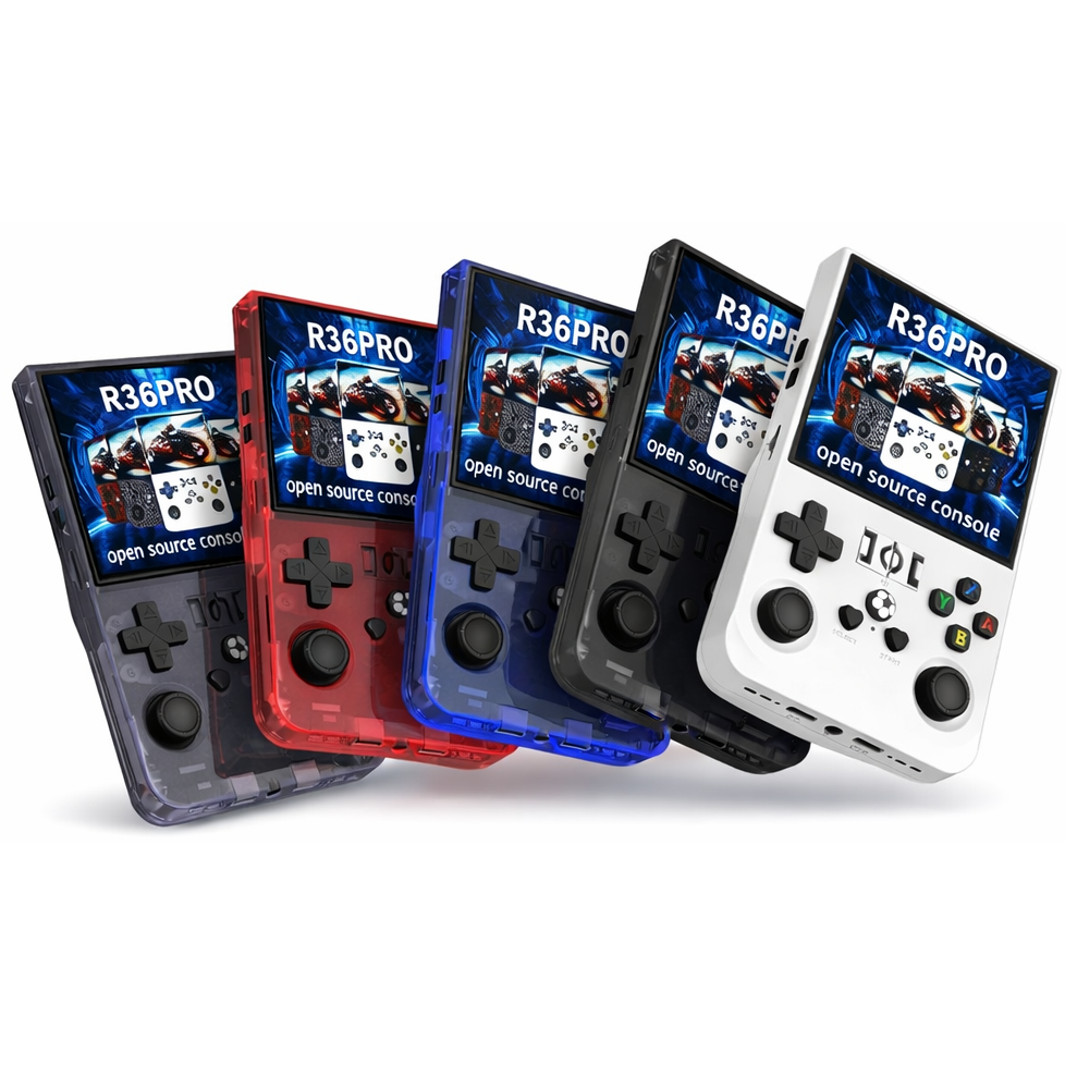 R36 Pro Handheld Game console 2025 3.5inch IPS 64GB 18000+ Games Video Players 4000mAh OS Linux System Hand Retro Game Console R36s Pro