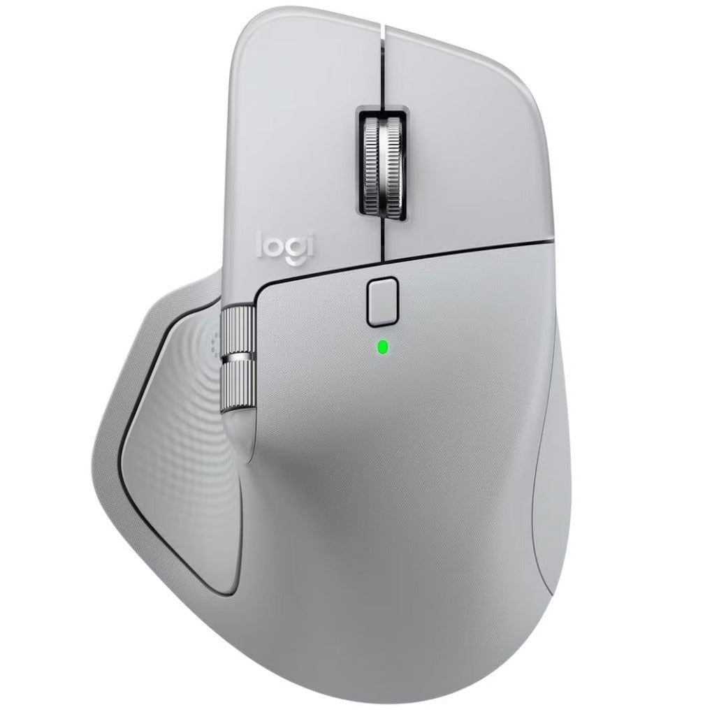 Logitech mouse on a white background